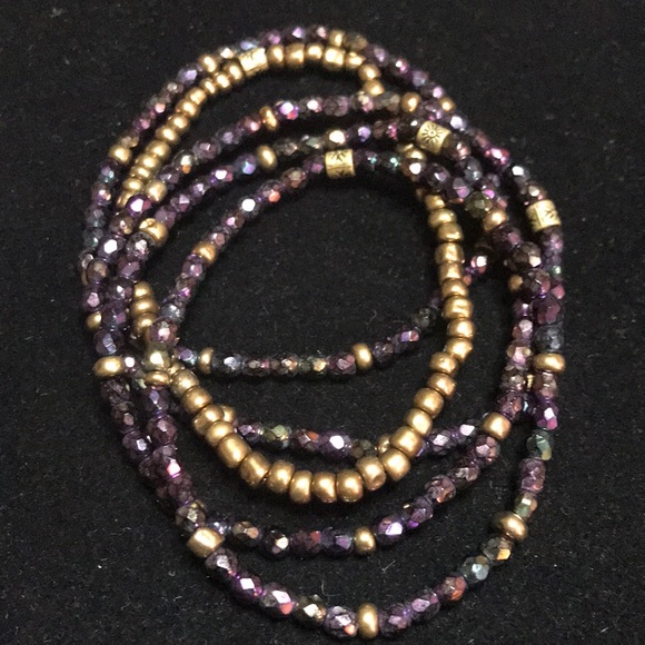 NEW🌺 5 Handmade Bracelets Beads - Picture 3 of 3